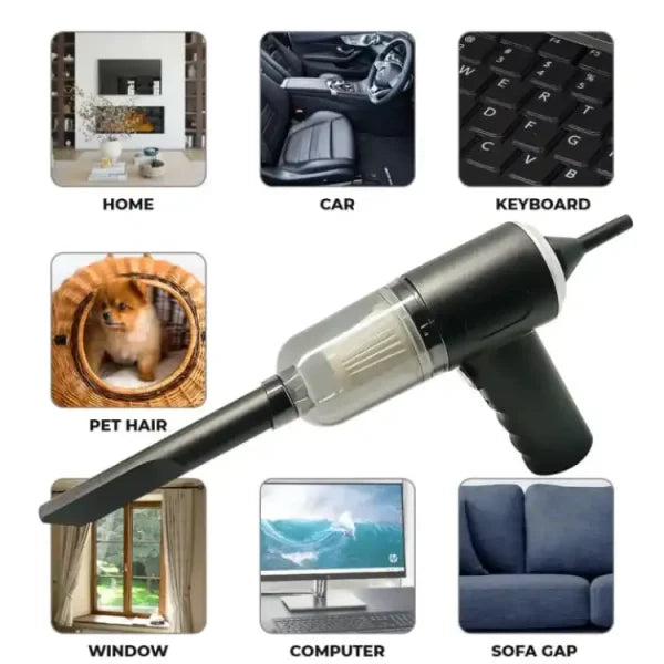 3 In 1 Portable Vacuum Cleaner-Duster Blower