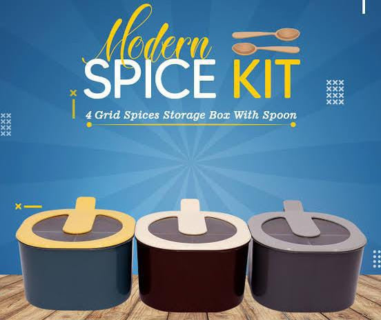Modern Spice Kit – Spice Jar (random Color)