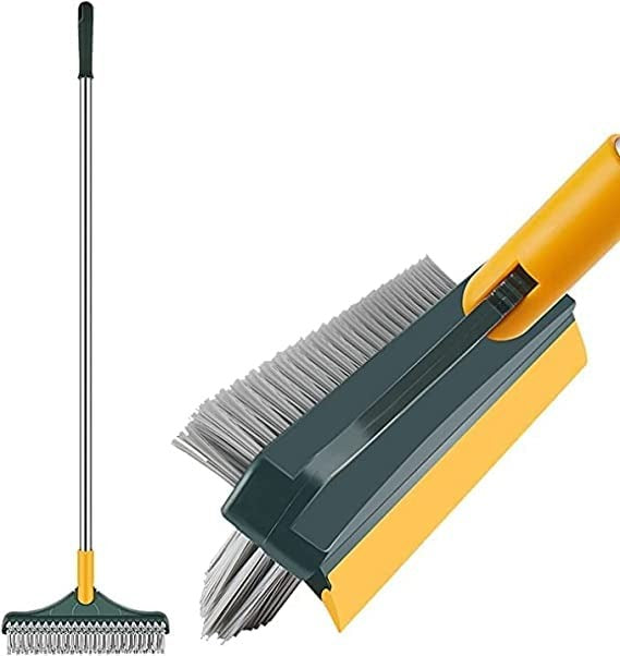 2 In 1 Floor Cleaning Brush With 120° Rotatable Head
