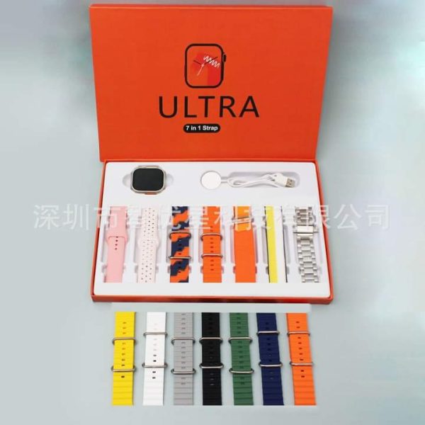 7-in-1 Ultra Smart Watch – Advanced Multi-feature Smartwatch