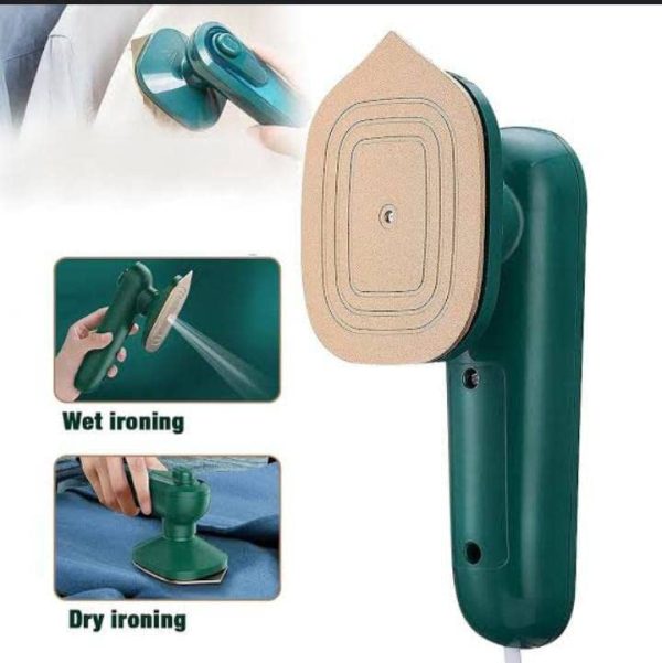 Portable Mini Electric Steam Iron 40w Ceramic Soleplate 80ml Water Tank