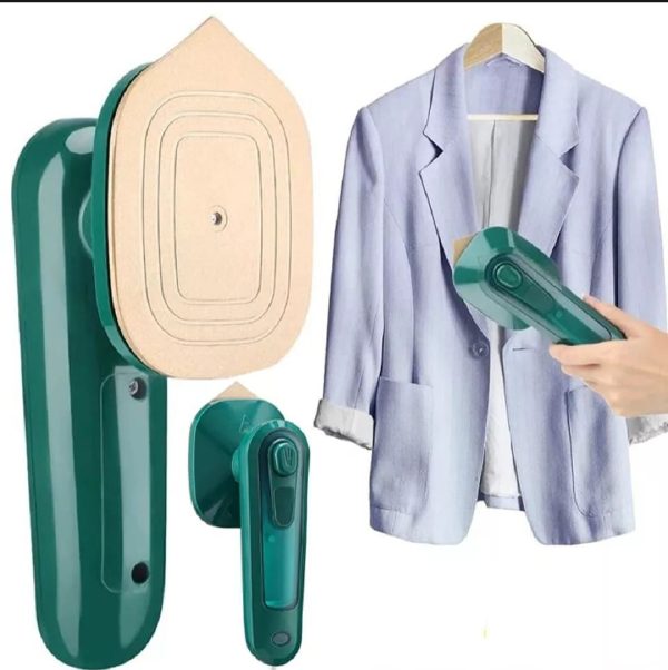 Portable Mini Electric Steam Iron 40w Ceramic Soleplate 80ml Water Tank