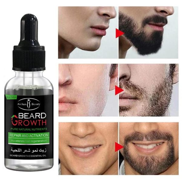 Aichun Beauty Organic Men Beard Growth Oil 35 Ml
