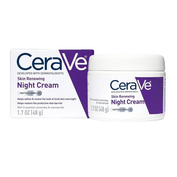 cerave-4-in-1-skincare bundle-night-cream-sunblock-cleanser-serum