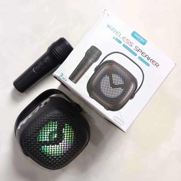 Greatnice Wireless Speaker Portable MicrophoneVoice Changer Mic Hd Sound | Wireless Bluetooth
