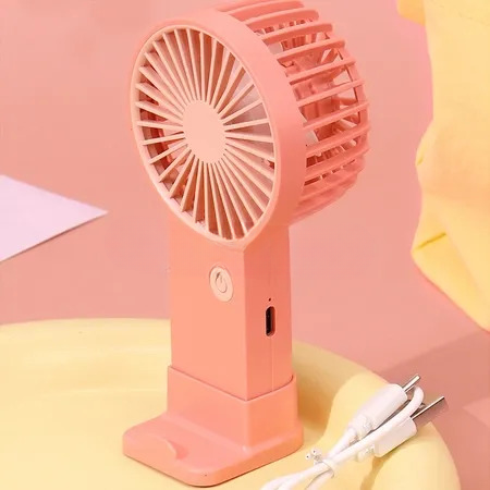 Portable Mini Rechargeable Fan (random Colors)