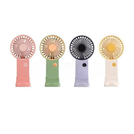 Portable Mini Rechargeable Fan (random Colors)