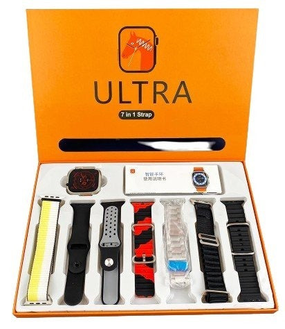 7-in-1 Ultra Smart Watch – Advanced Multi-feature Smartwatch