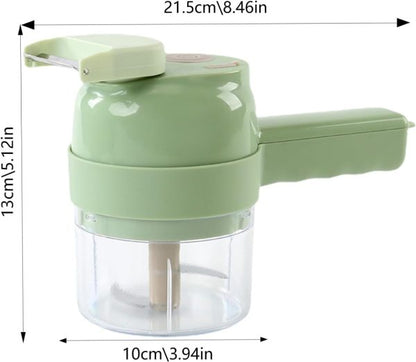 5 In 1 Handheld Hammer Electric Vegetable Chopper Machine