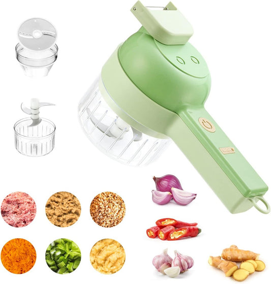 5 In 1 Handheld Hammer Electric Vegetable Chopper Machine