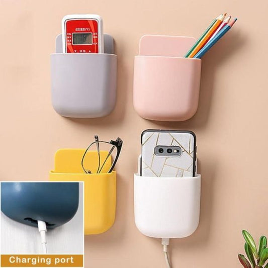 1 Pcs u Shape Wall Mounted Mobile And Remote Holder |