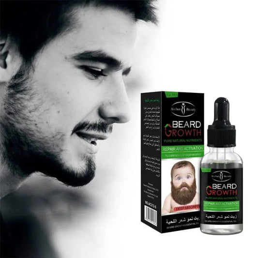 Aichun Beauty Organic Men Beard Growth Oil 35 Ml