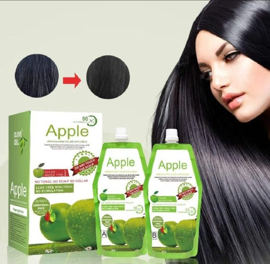 Apple Hair Color 500 Ml Ammonia-free Dark Brown