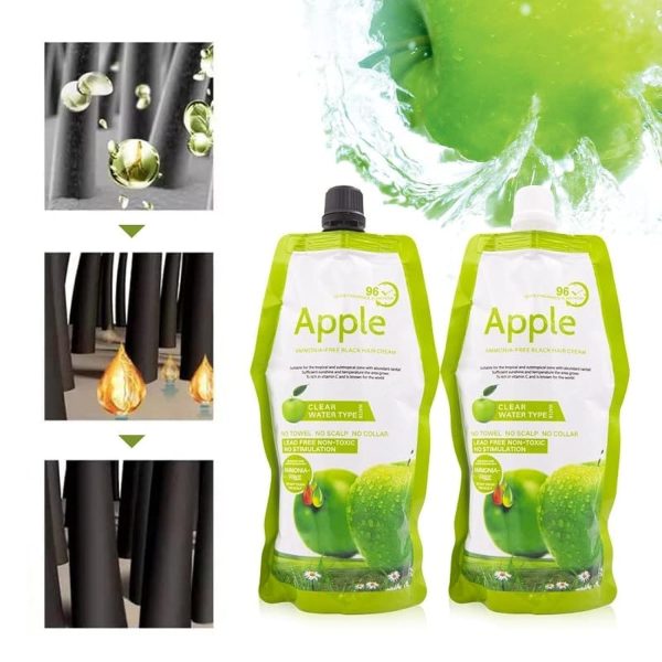 Apple Hair Color 500 Ml Ammonia-free Dark Brown