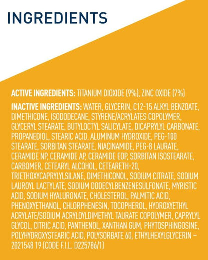 Cerave Hydrating Mineral Sunscreen Spf 75 Ml