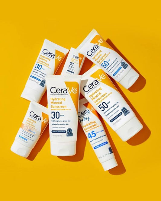 Cerave Hydrating Mineral Sunscreen Spf 75 Ml