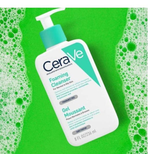 Cerave Smooth Texture Foaming Cleanser – 236ml