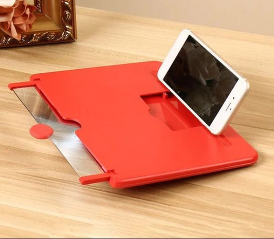 F3 Mobile Screen Magnifier Large Screen Eyes Protection (random Color}