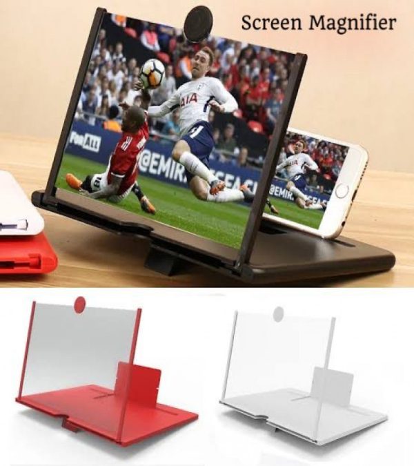 F3 Mobile Screen Magnifier Large Screen Eyes Protection (random Color}