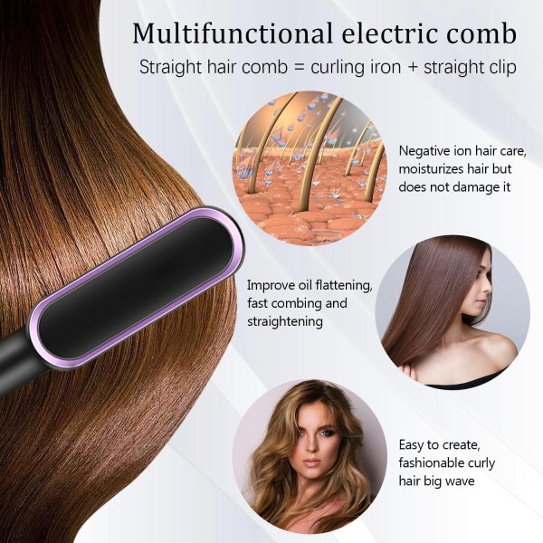 Multifunctional Hair Straightener Ceramic Anti-scald Hair