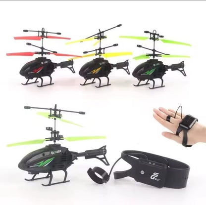 Remote Control Aircraft with Sensing Watch Helicopter