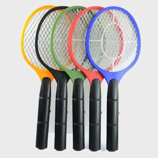 Electric Mosquito Killer Racket 2 In 1 Led Flash Light (battery Operated)