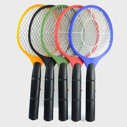 Electric Mosquito Killer Racket 2 In 1 Led Flash Light (battery Operated)
