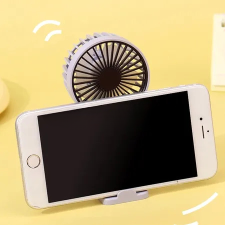 Portable Mini Rechargeable Fan (random Colors)