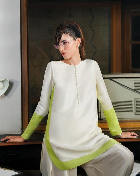 Rosy Glow Swiss Lawn Shirt