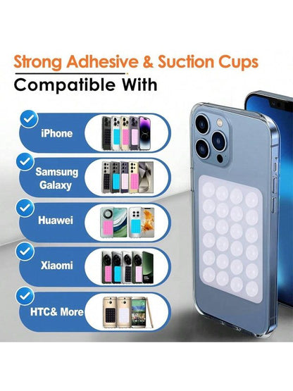 1 Pc Phone Silicone Suction Cup Anti-slip Holder