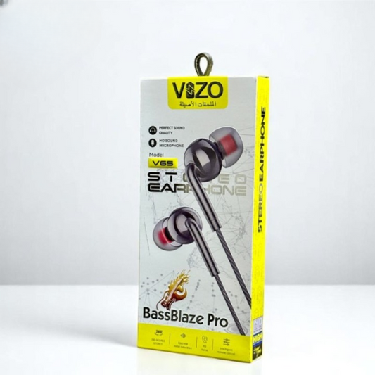 V65 Blaze Pro – Wired Stereo Earphones